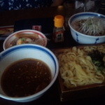 Masuya - ランチのチャーシュー丼+つけ麺セット