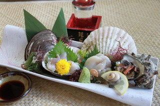 h Motenashi Shunsaiya - おすすめ貝類盛合せ　1,376円