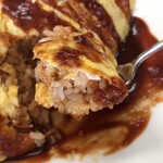 はりまや - オムライス大盛り税込450円