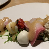 THE RIGOLETTO - 2020/12 ホリディランチコース 1,800円（税抜き）の前菜盛り合わせ