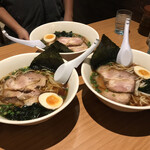 ラーメン山村 - 醤油らーめん3連星