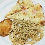 Shekizu - ピザ，スパゲティ，ポテト