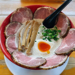 俺のラーメン あっぱれ屋 - 濁とろ塩チャーシューメン