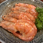 大衆中遊華食堂 八戒 - 海老の紹興酒蒸し