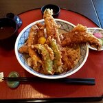 Tempura Fuku Nishi Zen To Takumi - 江戸前穴子天丼（2020.11）