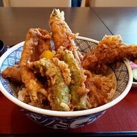 天ぷらふく西 禅と匠 - 江戸前穴子天丼（アップ）（2020.11）