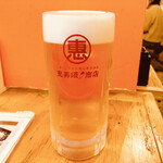 恵美須商店 - 生ビール　320円