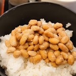 Resutoran Oberu - ご飯②納豆