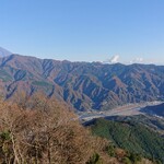 田中屋旅館 - 身延山 山頂
      左側のつき出てるのが富士山