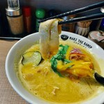 マキザラーメン - かぼちゃラーメン