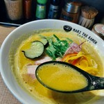 マキザラーメン - かぼちゃラーメン