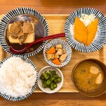 nikudoufutoremonsawa-taishuushokudouyasubee - 肉豆腐定食