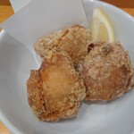 中華そば ふく一力 - 唐あげハーフ