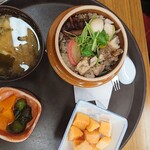 Toushou Onsen Hatago Fukudaya - 鶏釜飯デザート付き