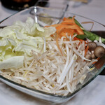 ジンギスカン蝦夷 - 焼き野菜盛り合わせ ２人前