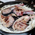 ジンギスカン蝦夷 - ラムチョップ