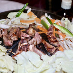 ジンギスカン蝦夷 - 生ラムハツ