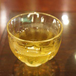 ちもと - 冷たいお茶。このお茶が美味しかった～♪