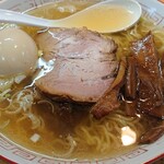 中華そば さとう - 中華そば(中)¥650＋玉子¥100