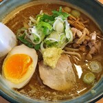 麺屋 凪冴 - 得セットの味噌らーめん アップ