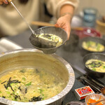てっちり光 - 〆の雑炊