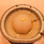 鮨 麻生 平尾山荘 - 蕪の煮物