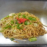 道 - 焼そばの画像だけですがお好み焼きも付きます。＋ご飯も！