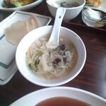 中国料理 李記 - 付属のスープ
