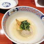 銀座 しのはら - 里芋　自家製絹揚げ　葛あん