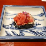 銀座 しのはら - 鮪3種巻き