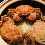 銀座 しのはら - 上海蟹ご飯