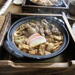 山長 本店 - 味噌煮込みうどん+牛すじ