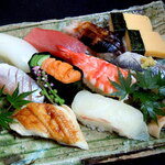 Nigiri selection 10 pieces (takeaway available)