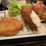 普通の食堂いわま - 揚げ物は3種類