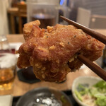 普通の食堂いわま - 唐揚げは下味がしっかりと付いており美味しい\(//∇//)\