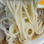 焼豚そば おがわ - 2012.08冷ったい焼豚そば（750円）の麺！