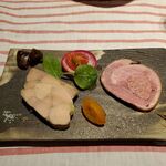 フランス料理 GLOUTON - フォアグラと鴨肉