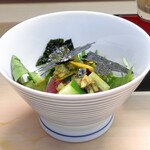 家庭料理 小川 - まぐろきざみわさび