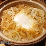 Ki cchou - 鍋焼きうどん(豚キムチ)