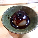 Hitoyumeyume - サービスの赤味噌のほろふき大根」