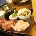 大衆炭火焼肉ジンギスカン ホルモン酒場 風土. - 定食風