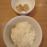 麺処 南 - しゅーまいと白米(大)