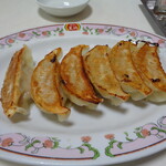 餃子の王将 - ビールセットの餃子