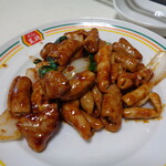 餃子の王将 - ホルモン味噌炒め