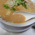 餃子の王将 - スープを～