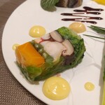 銀座 大石 - オマールゼリー寄せ