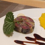 銀座 大石 - 秋刀魚の冷製テリーヌ