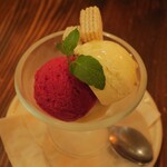 Bistro Campagne - ・「本日の自家製のシャーベット(¥627)」