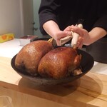 銀座 大石 - 鴨登場