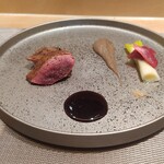 銀座 大石 - 鴨食べ比べ